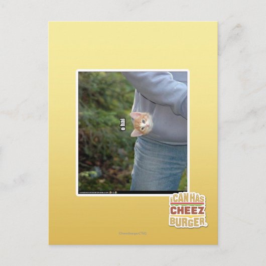 O hai postkarte (Vorderseite)