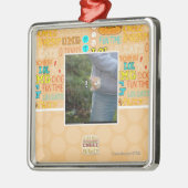 O hai silbernes ornament (Links)