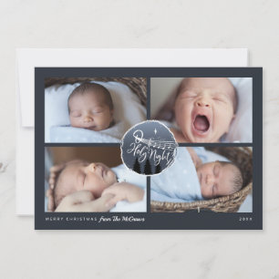 O Heilige Nacht 4 Foto Collage Weihnachten