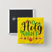 O Heilige Nacht Button (Vorne & Hinten)