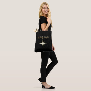 O Heilige Nacht Eleganter Stern von Bethlehem re Tasche