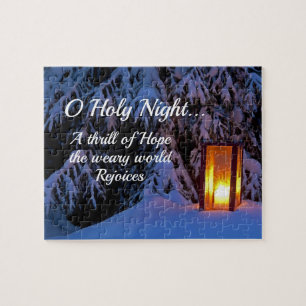 "O Heilige Nacht" Lioved Christmas Carol Puzzle