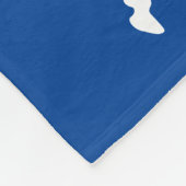 O Heilige Nacht mit Kamel Fleecedecke (Ecke)