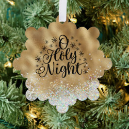 O Heilige Nacht Ornament Karte