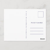 O Heilige Nacht Postkarte (Rückseite)