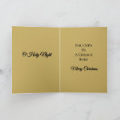 O Heilige Nacht Weihnachten (Innenseite)