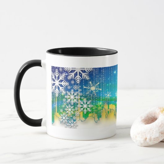O Heilige Nacht Weihnachten Tasse (Mit Donut)