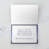 O Heilige Nacht Weihnachtskarte Feiertagskarte (Innenseite)