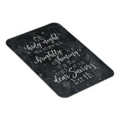 O Heilige Nacht Weihnachtsmagnet Magnet (Rechte Seite)