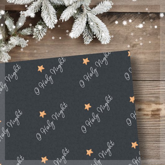 O Heilige Nacht Weihnachtsstar Seidenpapier