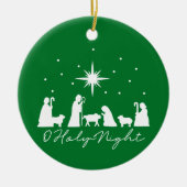 O Heilige Nachtgeburt - Weihnachtsschmuck (Vorne)