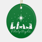 O Heilige Nachtgeburt - Weihnachtsschmuck (Links)