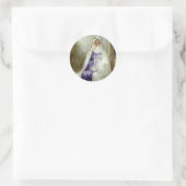 O Heilige Nachtkleber Runder Aufkleber (Tasche)