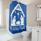 O Heilige Nachtkrippe Duschvorhang (Beispiel)