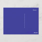 O HEILIGE NACHTpostkarte Postkarte (Rückseite)