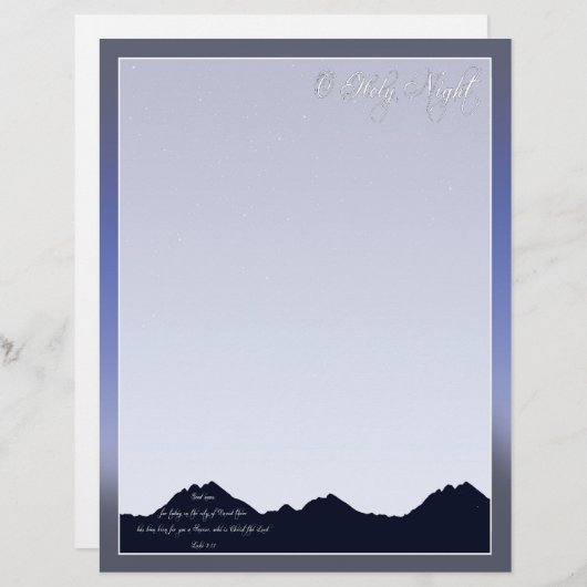 O Heilige Nachtschrift (Vorne/Hinten)