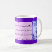 O Heilige Night Music Tasse Geschenk (VorderseiteRechts)