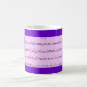 O Heilige Night Music Tasse Geschenk (Mittel)