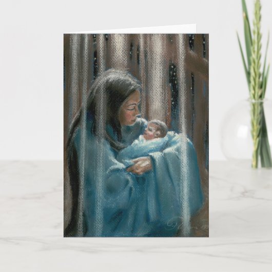 O' Heiliges Licht Feiertagskarte (Vorderseite)