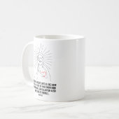 O Herr, sei uns freundlich. Christlich Kaffeetasse (Vorderseite Links)