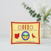 O-HI-O Ruthi aka abitosunshine Postkarte (Stehend Vorderseite)