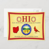 O-HI-O Ruthi aka abitosunshine Postkarte (Vorne/Hinten)