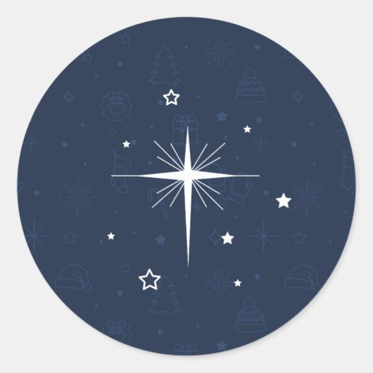 O' HOLY NIGHT / Christmas Stickers (Vorderseite)