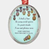 O HOLY NIGHT | Festliche Bausteine | Weihnachten Ornament Aus Metall (Links)