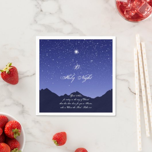 O Holy Night Paper Napkins Serviette (Beispiel)