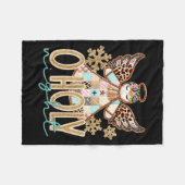O Holy Night Patchwork Angel Christian Jesus Chris Fleecedecke (Vorderseite (Horizontal))