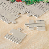 O Holy Night Sheet Music Christmas Wreath Puzzle (Seite)