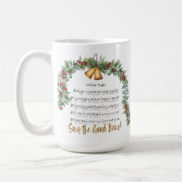 O HOLY NIGHT Worship Hymn 15oz Scripture Kaffeetasse