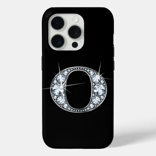 O Imitate Diamond Monogram Case-Mate iPhone Hülle (Rückseite)