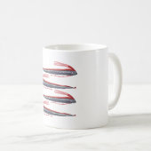O ist für Oarfish Kaffeetasse (VorderseiteRechts)