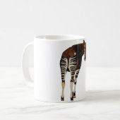 O ist für Okapi Kaffeetasse (Vorderseite Links)