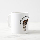 O ist für Okapi Keeper Kaffeetasse (Vorderseite Links)
