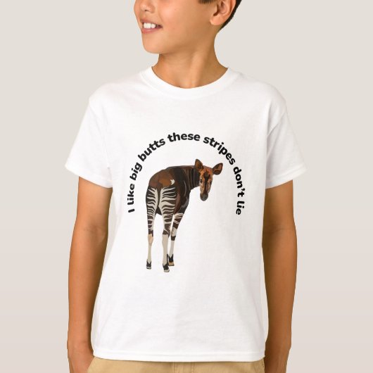 O ist für Okapi Keeper T-Shirt (Vorderseite)