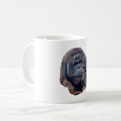 O ist für Orangutan Kaffeetasse (Vorderseite Links)