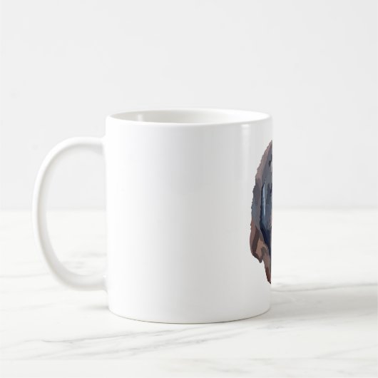 O ist für Orangutan Kaffeetasse (Links)
