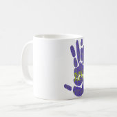O ist für Orangutan Keeper Kaffeetasse (Vorderseite Links)