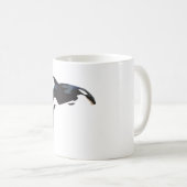 O ist für Orca Kaffeetasse (VorderseiteRechts)