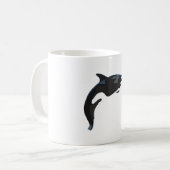O ist für Orca Kaffeetasse (Vorderseite Links)