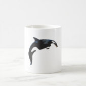 O ist für Orca Kaffeetasse (Mittel)