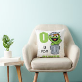 O ist für Oscar der Grouch | Name hinzufügen Kissen (Stuhl )