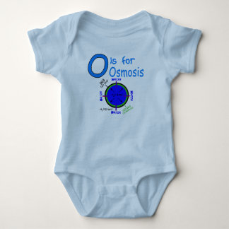 O ist für Osmose Baby Strampler