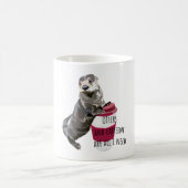 O ist für Otter Kaffeetasse (Mittel)