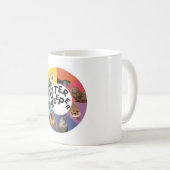 O ist für Otter Keeper Kaffeetasse (VorderseiteRechts)