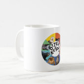 O ist für Otter Keeper Kaffeetasse (Vorderseite Links)