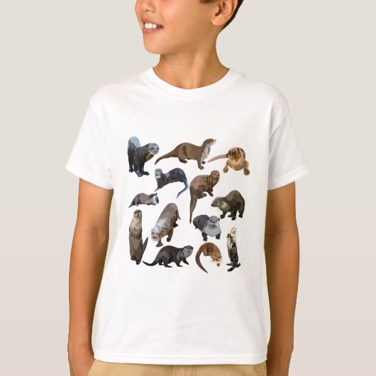 O ist für Otter T-Shirt (Vorderseite)