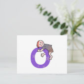 O ist für... postkarte (Stehend Vorderseite)